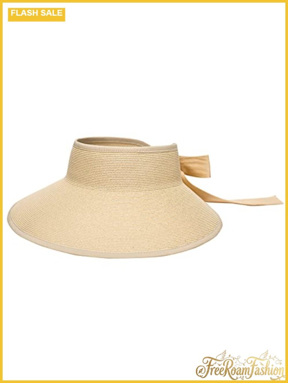 Pineapple&Star Vienna Visor UPF 50+ Wide Brim Rollable Sun Hat Adjustable